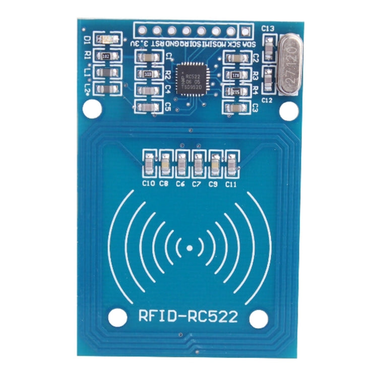 RFID-RC522 DIY Safety Key Fob Sensor RF IC Card Module Board – Durable Build, Easy to Use