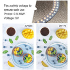 40cm Folding Portable Ring Light USB Photo Lighting Studio Shooting Tent Box with 6 x Color PVC Backdrops, Size: 40cm x 40cm x 40cm, 40cm – TPU