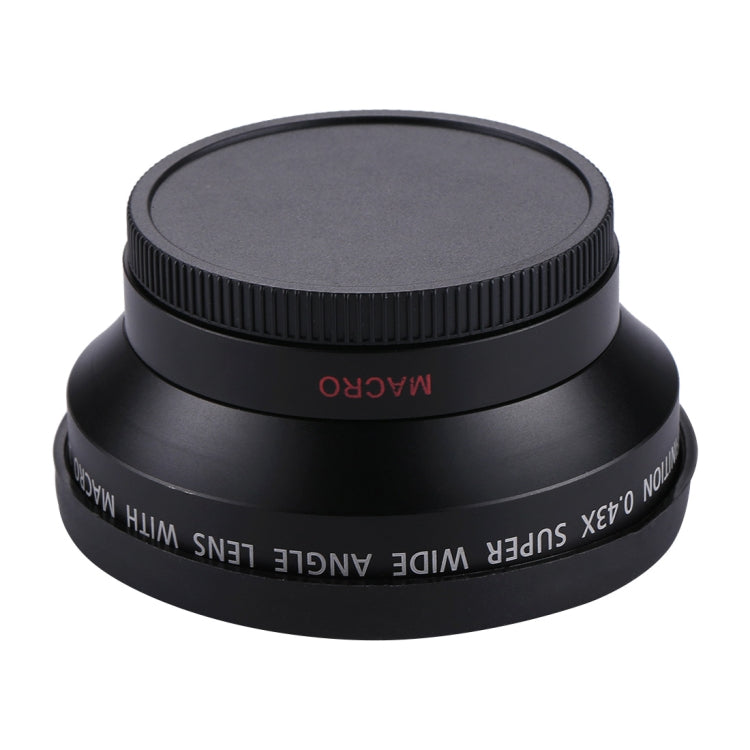 62mm 0.43X Super Wide Angle Lens with Macro Lens, 62mm