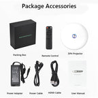 Wejoy DL-S9 220 Lumens 1280x720 720P Android 6.0 HD Bluetooth WiFi Smart Laser 3D Projector, Support HDMI / USB x 2 / TF Card