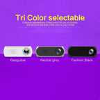YG320 320*240 Mini LED Projector Home Theater, Support HDMI & AV & SD & USB