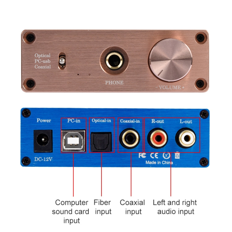 NK-P90 Audio DAC Decoder Fiber Coax Digital Audio Amplifier – TPU