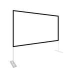 Outdoor Bracket Folding Polyester Projector Film Curtain, Size:84 inch (16:9), Size:84 inch