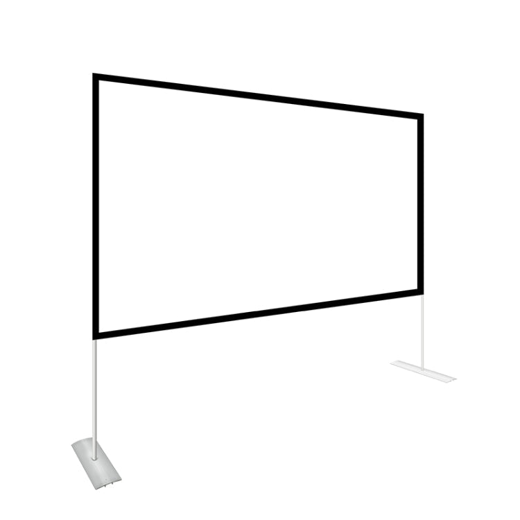 Outdoor Bracket Folding Polyester Projector Film Curtain, Size:84 inch (16:9), Size:84 inch