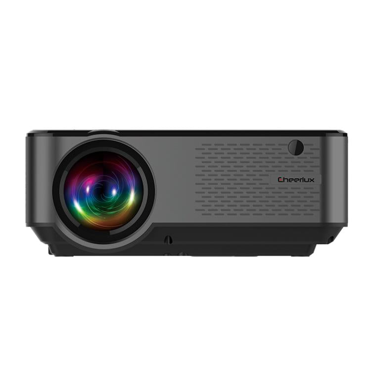 Cheerlux C9 1280x720 720P HD Smart Projector, Support HDMI x 2 / USB x 2 / VGA / AV, C9 (Black), C9 (Black Grey) – Durable Build, Easy to Use C9 (Black Grey) Black Grey