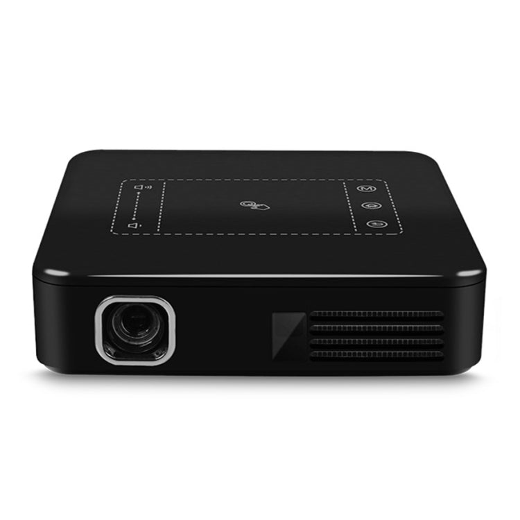 D13 2+16G 854 x 480 Android 7.1.2 Mini Pocket Projector 4K DLP Smart Handheld LED WIFI Home Theater Projector, Support USB / TF / HDMI – TPU, 4K