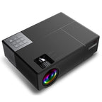 Cheerlux CL770 1920 x 1080P Full HD Smart Projector Android 9.0 1GB+8GB, CL770 (Black) CL770 (Black) Black