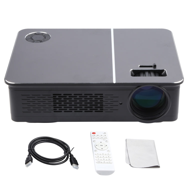 Wejoy L5 Home Theater Adjustable Optical Keystone Full HD 1080P LED LCD Video Projector with Remote Control – Durable Build, Easy to Use