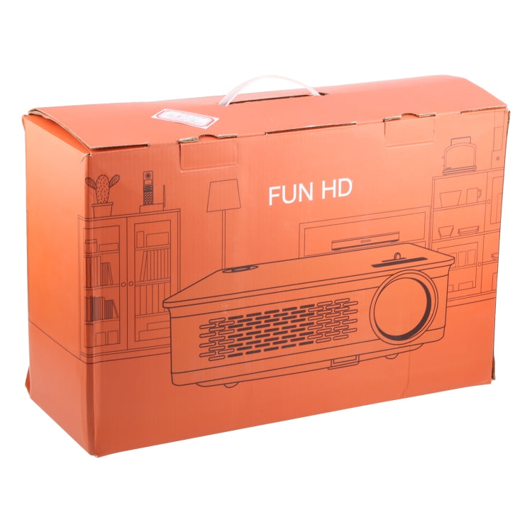 Wejoy L5 Home Theater Adjustable Optical Keystone Full HD 1080P LED LCD Video Projector with Remote Control – Durable Build, Easy to Use
