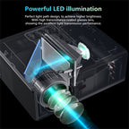 RD825 1280x720 2200LM Mini LED Projector Home Theater, Support HDMI & AV & VGA & USB, General Version, General Version