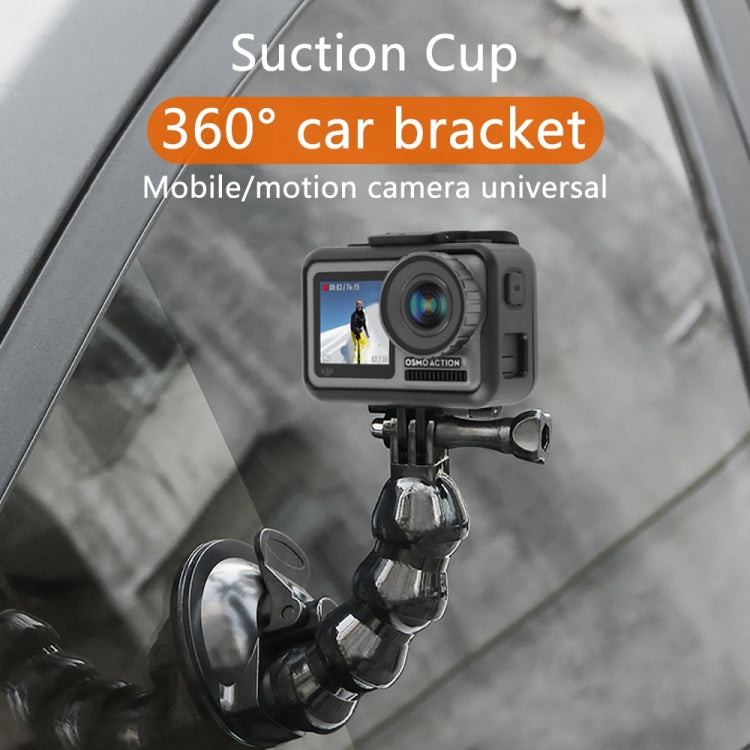 Suction Cup Jaws Flex Clamp Mount for GoPro, Insta360, DJI and Other Action Cameras, Jaws Flex Clamp – Durable Build, Easy to Use