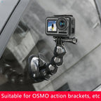 Suction Cup Jaws Flex Clamp Mount for GoPro, Insta360, DJI and Other Action Cameras, Jaws Flex Clamp – Durable Build, Easy to Use