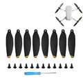 8PCS/Set Sunnylife 4726F Low Noise Quick-release Wing Propellers for DJI Mavic Mini 1, For DJI Mavic Mini 1 Gold, For DJI Mavic Mini 1 Silver For DJI Mavic Mini 1 Gold Gold