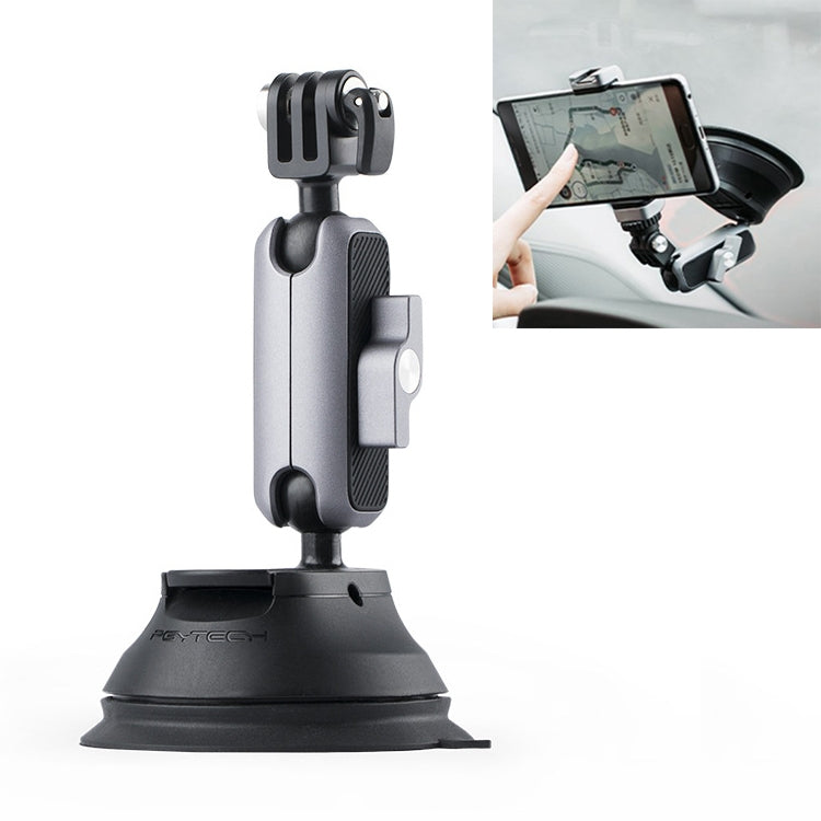 PGYTECH P-GM-132 Action Camera Suction Cup Phone Holder for DJI Osmo Action & GoPro 8/7, P-GM-132 P-GM-132