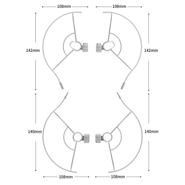 STARTRC 1109131 Drone Propeller Protective Guard Anti-collision Ring for DJI Mini 2 / Mavic Mini, For DJI Mini 2