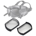RCSTQ 2 PCS 550 Degree Myopia Glasses Lens Vision Correction Aspherical Lens for DJI FPV Goggles V2, 550 Degree 550 Degree