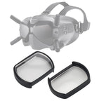 RCSTQ 2 PCS 550 Degree Myopia Glasses Lens Vision Correction Aspherical Lens for DJI FPV Goggles V2, 550 Degree 550 Degree