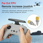 RCSTQ Two-color Retractable Thumb Rocker Joystick for DJI FPV Combo Drone Remote Control, For DJI FPV Two-color