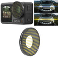 JSR Streak Drawing Lens Filter For DJI Osmo Action 3, Streak Gold, Streak Blue Streak Gold Gold