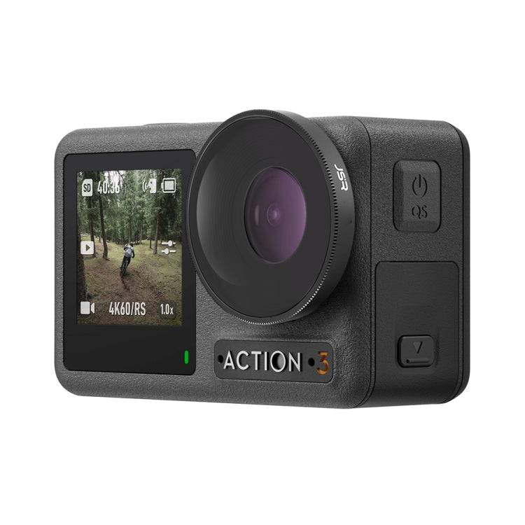 JSR 4 in 1 ND8PL / ND16PL / ND32PL / ND64 PL Lens Filter For DJI Osmo Action 3, 4 in 1 NDPL – Aluminum Alloy