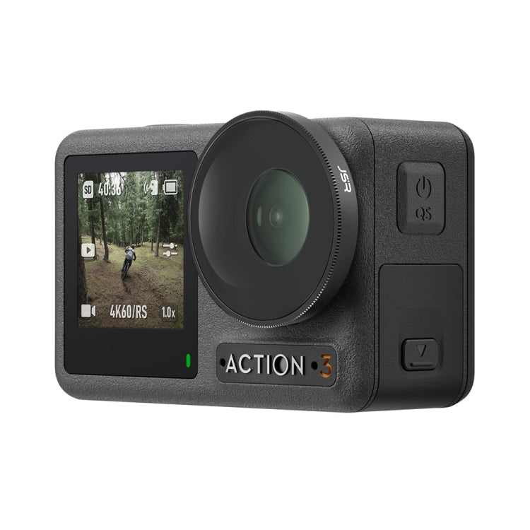 JSR 3 in 1 CPL ND8 ND16 Lens Filter For DJI Osmo Action 3, 3 in 1