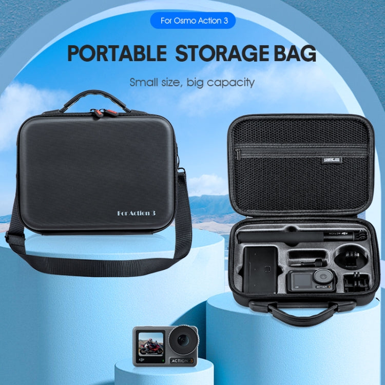 For DJI Osmo Action 3 STARTRC Camera and Accessories Storage Case Bag, For DJI Osmo Action 3