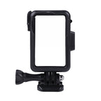 For DJI Osmo Action 3 Vertical Plastic Protective Frame Cage with Cold Shoes, For DJI Osmo Action 3