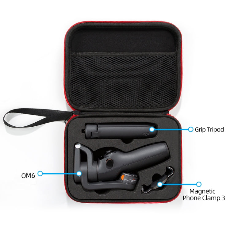 For DJI Osmo Mobile 6 Carrying Travel Case Bag, Size: 21x 16 x 6cm, For DJI Osmo Mobile 6