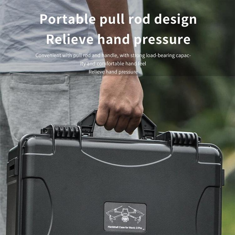 STARTRC ABS Waterproof Shockproof Suitcase for DJI Mavic 3 Pro / RC / RC Pro – Shockproof, Waterproof, Wear-resistant, For DJI Mavic 3 Pro / RC / RC Pro