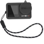 For DJI OSMO Action 4 / 3 STARTRC Silicone Shockproof Case with Lens Cap & Strap Default Title