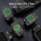 For DJI OSMO Pocket 3 STARTRC CPL Lens Filter, CPL