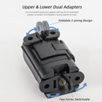 For DJI OSMO Pocket 3 Sunnylife Expansion Adapter Foldable Dual Hooks Adapter Protective Case Bracket, OP3-AD748