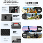 For DJI Avata 360 STARTRC Portable Waterproof Suitcase Motion-Sensing Fly Kit Storage Box, For DJI Avata 360