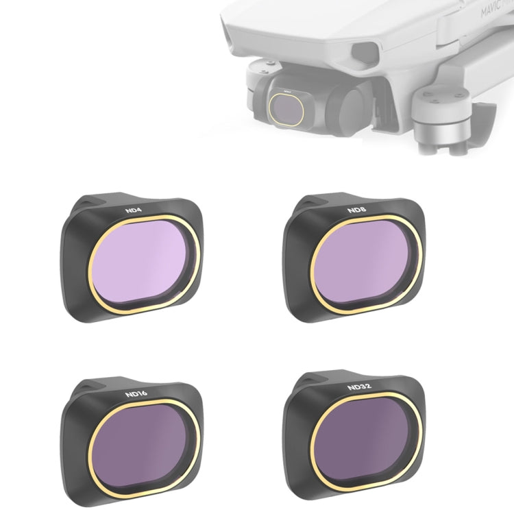 JSR Drone 4 in 1 ND4+ND8+ND16+ND32 Lens Neutral Density Filter for DJI MAVIC mini, D4+ND8+ND16+ND32 D4+ND8+ND16+ND32