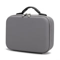 Diamond Texture Shockproof PU Portable Safety Protective Box Storage Bag for DJI Osmo Mobile 4, Grey Grey