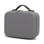 Diamond Texture Shockproof PU Portable Safety Protective Box Storage Bag for DJI Osmo Mobile 4, Grey Grey