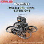 For DJI Avata 2 STARTRC Action Camera Holder Mount Drone Expansion Bracket, For DJI Avata 2 Expansion Bracket