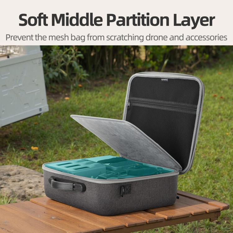 For DJI Mavic 4 Pro Sunnylife Drone Kit Carrying Case Storage Bag – Durable Build, Easy to Use, For DJI Mavic 4 Pro Kit