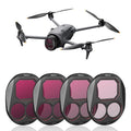 For DJI Mavic 4 Pro STARTRC 4 in 1 ND8 ND16 ND32 ND64 Lens Filter Kit, ND8 ND16 ND32 ND64 ND8 ND16 ND32 ND64