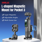 For DJI Osmo Pocket 3 STARTRC Metal L-shaped Expansion Bracket, For DJI Osmo Pocket 3