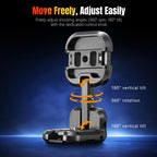 For DJI Osmo Pocket 3 STARTRC Metal L-shaped Expansion Bracket, For DJI Osmo Pocket 3