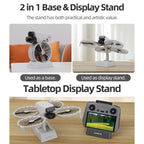 For DJI Flip Sunnylife 2 in 1 Desktop Display Stand Drone Base Mount Exhibition Base Bracket, For DJI Flip