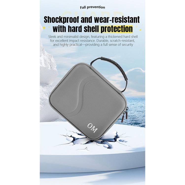For DJI Osmo Mobile 7 / 7 Pro STARTRC Portable Shockproof Waterproof PU Case Bag, For DJI Osmo Mobile 7 / 7P PU