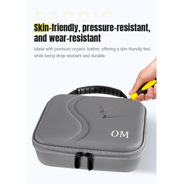 For DJI Osmo Mobile 7 / 7 Pro STARTRC Portable Shockproof Waterproof PU Case Bag, For DJI Osmo Mobile 7 / 7P PU