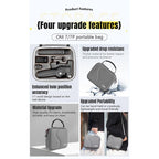 For DJI Osmo Mobile 7 / 7 Pro STARTRC Portable Shockproof Waterproof PU Case Bag, For DJI Osmo Mobile 7 / 7P PU
