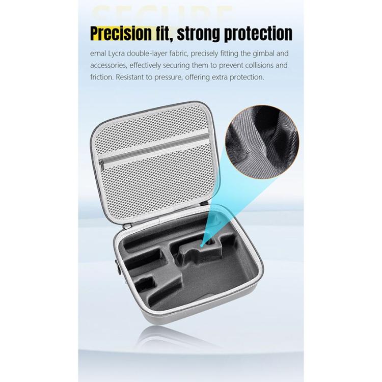 For DJI Osmo Mobile 7 / 7 Pro STARTRC Portable Shockproof Waterproof PU Case Bag, For DJI Osmo Mobile 7 / 7P PU