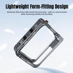 For DJI Osmo 360 STARTRC Metal Cage Frame with Cold Shoe, For DJI Osmo 360