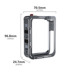 For DJI Osmo 360 STARTRC Metal Cage Frame with Cold Shoe, For DJI Osmo 360
