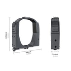 For DJI Mavic 4 Pro STARTRC Air-Dropping System Thrower Parabolic with Expansion Bracket, For DJI Mavic 4 Pro
