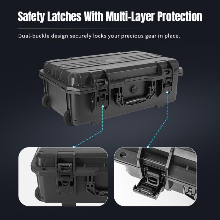 Portable Box Sealed Waterproof Trolley Suitcase For DJI Mavic 4 Pro / Mavic 3 / Air 3, For DJI Mavic 4 Pro / Mavic 3 / Air 3